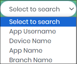 Select to search drop-down Device- CyLock
